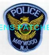 NEW JERSEY,MAYWOOD POLICE HAT PATCH 1_wm